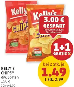 PENNY Kelly's chips Angebot