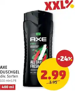 PENNY AXE DUSCHGEL Angebot