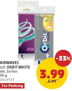 PENNY Airwaves od. orbit white Angebot