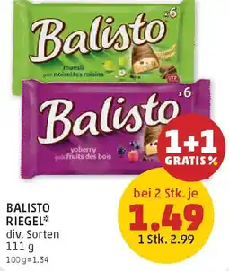 PENNY Balisto riegel Angebot
