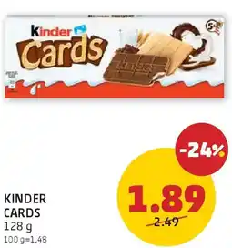 PENNY Kinder cards Angebot