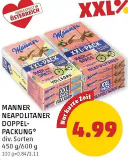 PENNY Manner neapolitaner doppel- packung Angebot