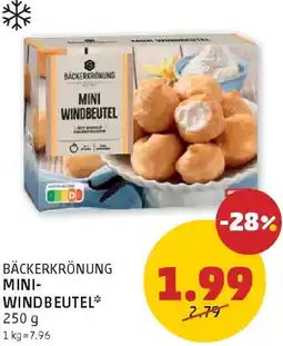PENNY Bäckerkrönung mini windbeutel Angebot