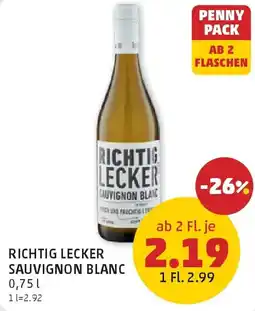 PENNY Richtig lecker sauvignon blanc Angebot