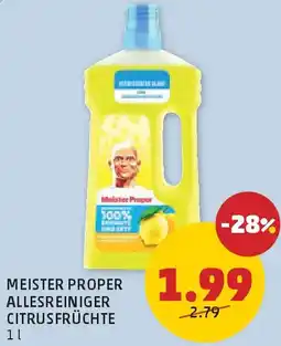 PENNY Meister proper allesreiniger citrusfrüchte Angebot