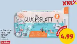 PENNY Glücksblatt toiletten papier Angebot