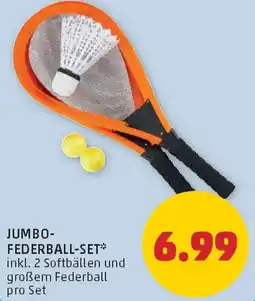 PENNY Jumbo- federball-set Angebot