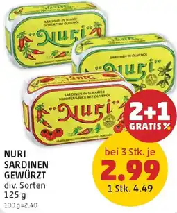 PENNY Nuri sardinen gewürzt Angebot
