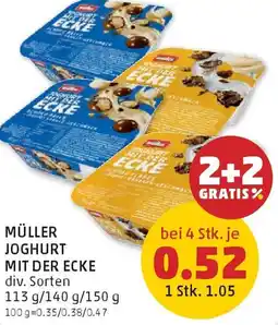 PENNY Müller joghurt mit der ecke Angebot