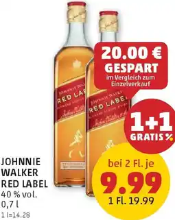 PENNY Johnnie walker red label Angebot