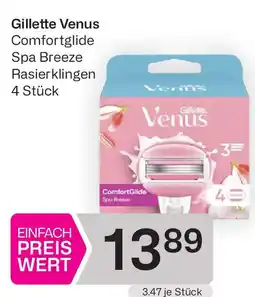 Bipa Gillette Venus Comfortglide Spa Breeze Rasierklingen Angebot