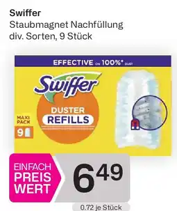 Bipa Swiffer Staubmagnet Nachfüllung Angebot
