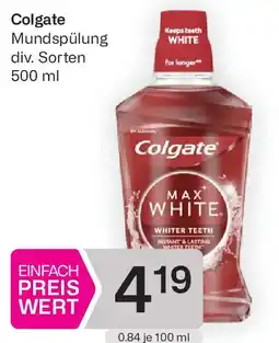 Bipa Colgate Mundspülung Angebot