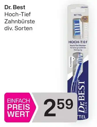 Bipa Dr. Best Hoch-Tief Zahnbürste Angebot