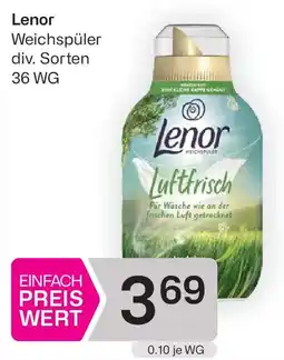 Bipa Lenor Weichspüler Angebot