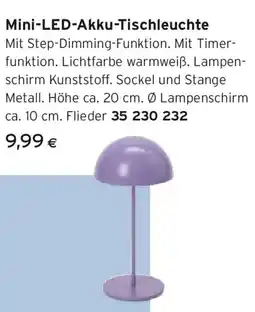 Tchibo Eduscho Mini led akku tischleuchte Angebot