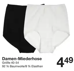 Zeeman Damen Miederhose Angebot