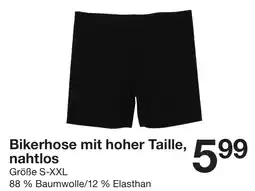 Zeeman Bikerhose mit hoher Taille nahtlos Angebot