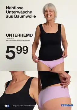 Zeeman Unterhemd Angebot