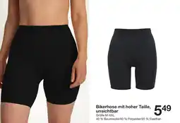 Zeeman Bikerhose mit hoher Taille unsichtbar Angebot