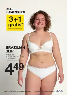 Zeeman Brazilian slip Angebot
