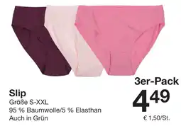 Zeeman Slip Angebot