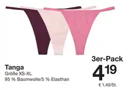 Zeeman Tanga Angebot