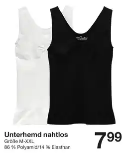 Zeeman Unterhemd nahtlos Angebot