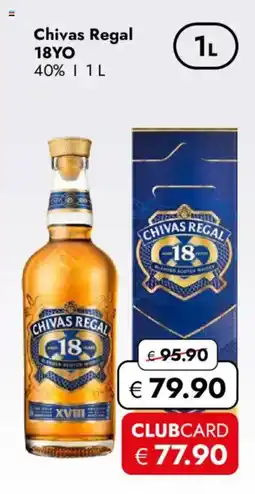 Travel FREE Chivas regal 18yo Angebot