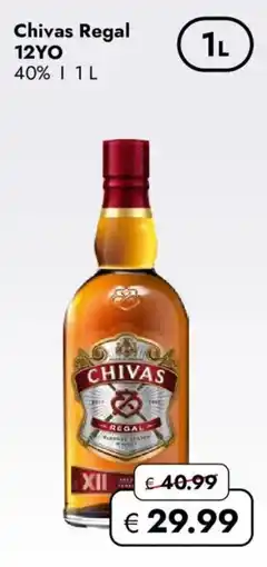 Travel FREE Chivas regal 12yo Angebot