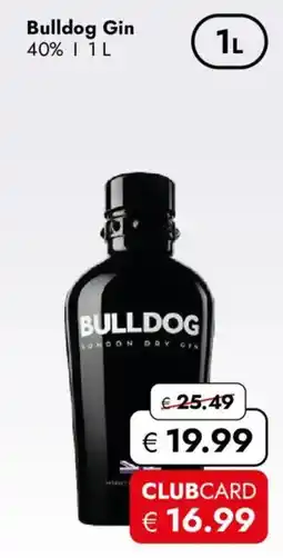 Travel FREE Bulldog Gin Angebot