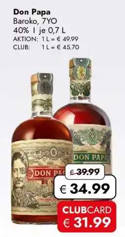 Travel FREE Don Papa Angebot