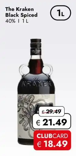 Travel FREE The Kraken Black Spiced Angebot