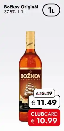 Travel FREE Božkov Originál Angebot