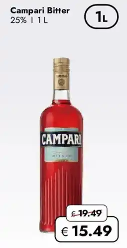 Travel FREE Campari Bitter Angebot