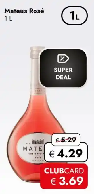 Travel FREE Mateus Rosé Angebot