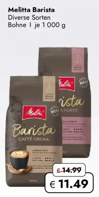 Travel FREE Melitta Barista Angebot