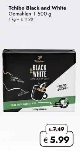 Travel FREE Tchibo Black and White Angebot