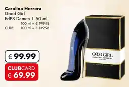 Travel FREE Carolina Herrera Angebot