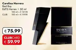 Travel FREE Carolina Herrera Angebot