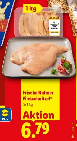 Lidl Frische Hühner Filetschnitzel Angebot