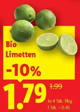 Lidl Bio Limetten Angebot