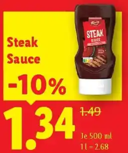 Lidl Steak Sauce Angebot