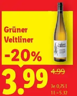 Lidl Grüner Veltliner Angebot