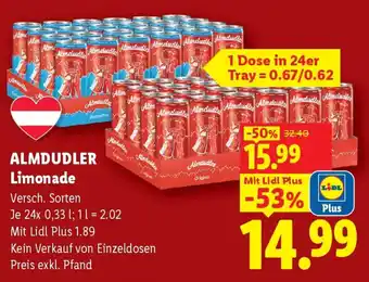 Almdudler limonade