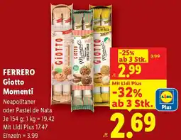 Lidl Ferrero giotto momenti Angebot
