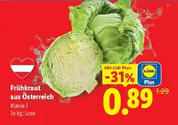 Lidl Frühkraut aus Österreich Angebot