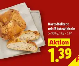 Lidl Kartoffelbrot mit Röstzwiebeln Angebot