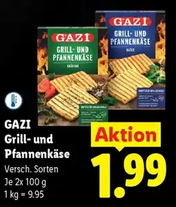Lidl Gazi grill und pfannenkäse Angebot