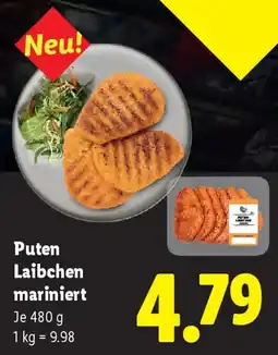Lidl Puten Laibchen mariniert Angebot